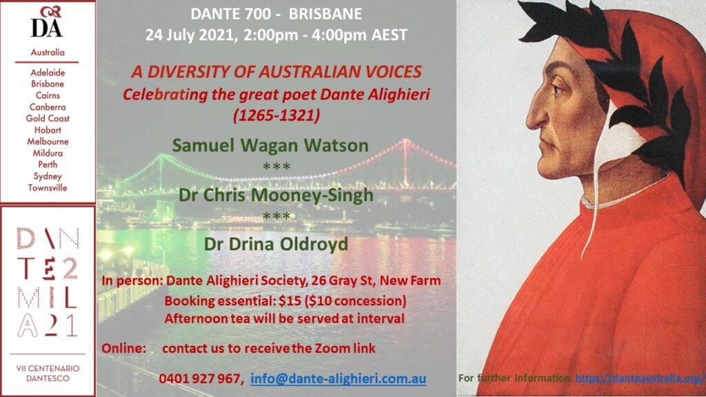 Brisbane 24 July 2021 A Diversity of Australian Voices